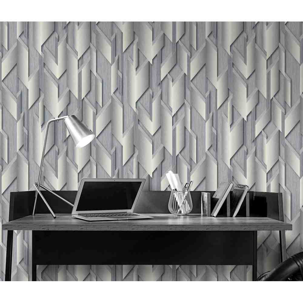 Erismann Fashion for walls 2 Vlies Tapete 10145-10 Muster/Motiv grau
