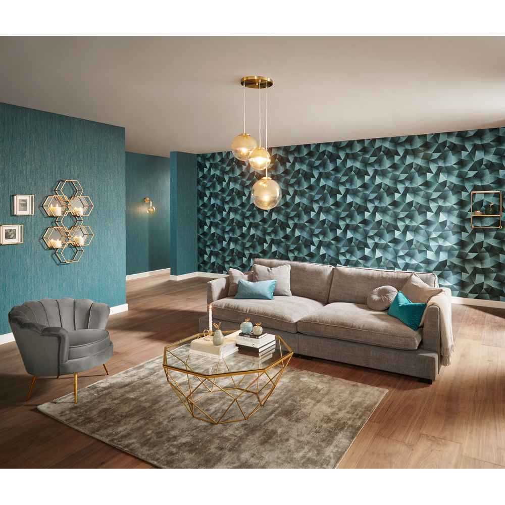 Erismann Fashion for walls 3 by Guido Maria Kretschmer 1021619 Muster/Motiv türkis