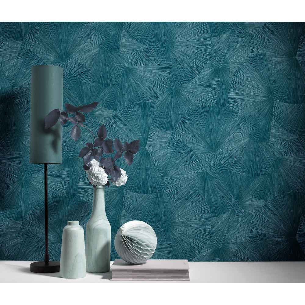 Erismann Fashion for walls 3 by Guido Maria Kretschmer 1021919 Muster/Motiv petrol