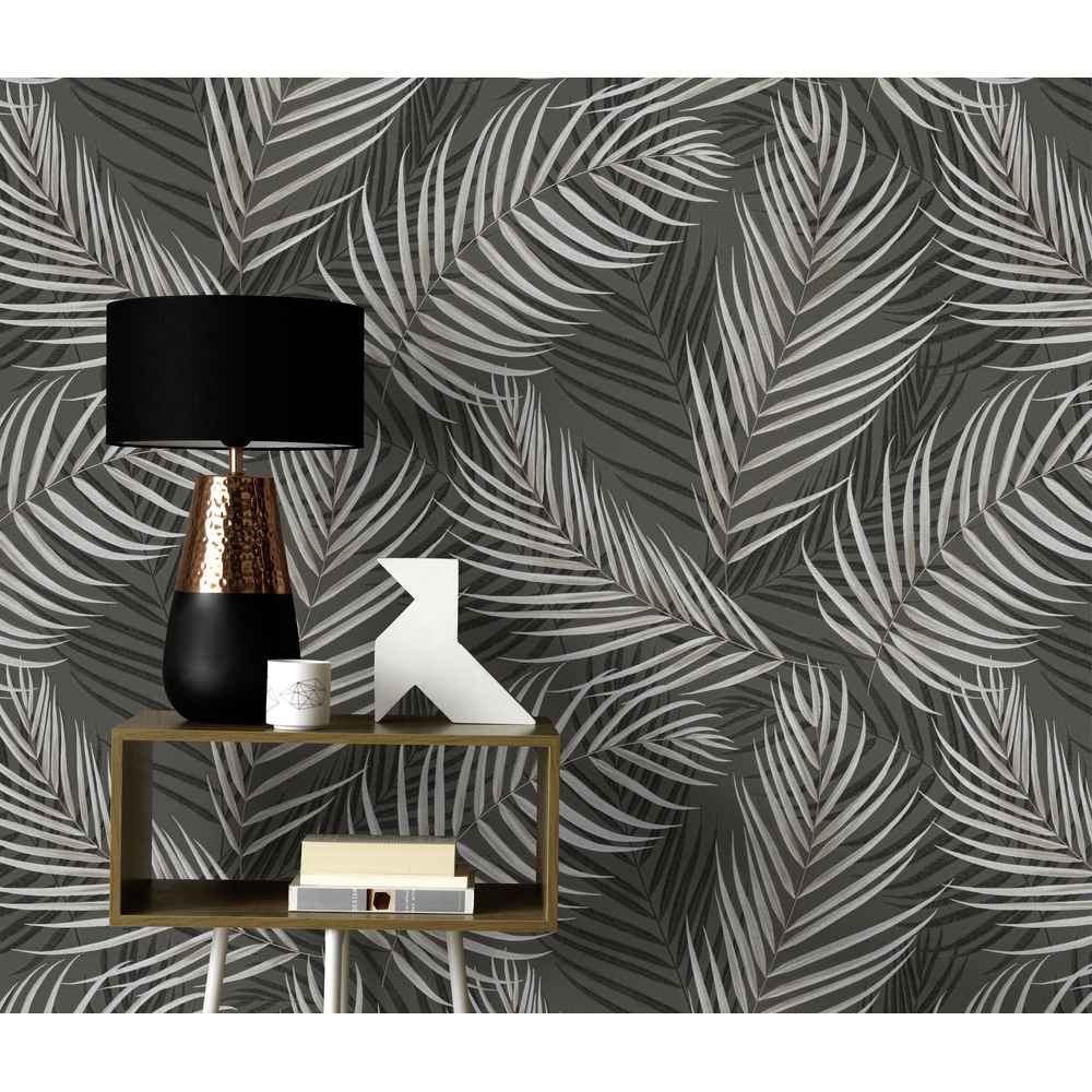 Erismann Fashion for walls 3 by Guido Maria Kretschmer  1022115 Muster/Motiv schwarz silber