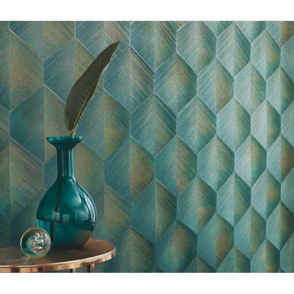 Erismann Fashion for walls 4 by Guido Maria Kretschmer 10370-19 Modern grün