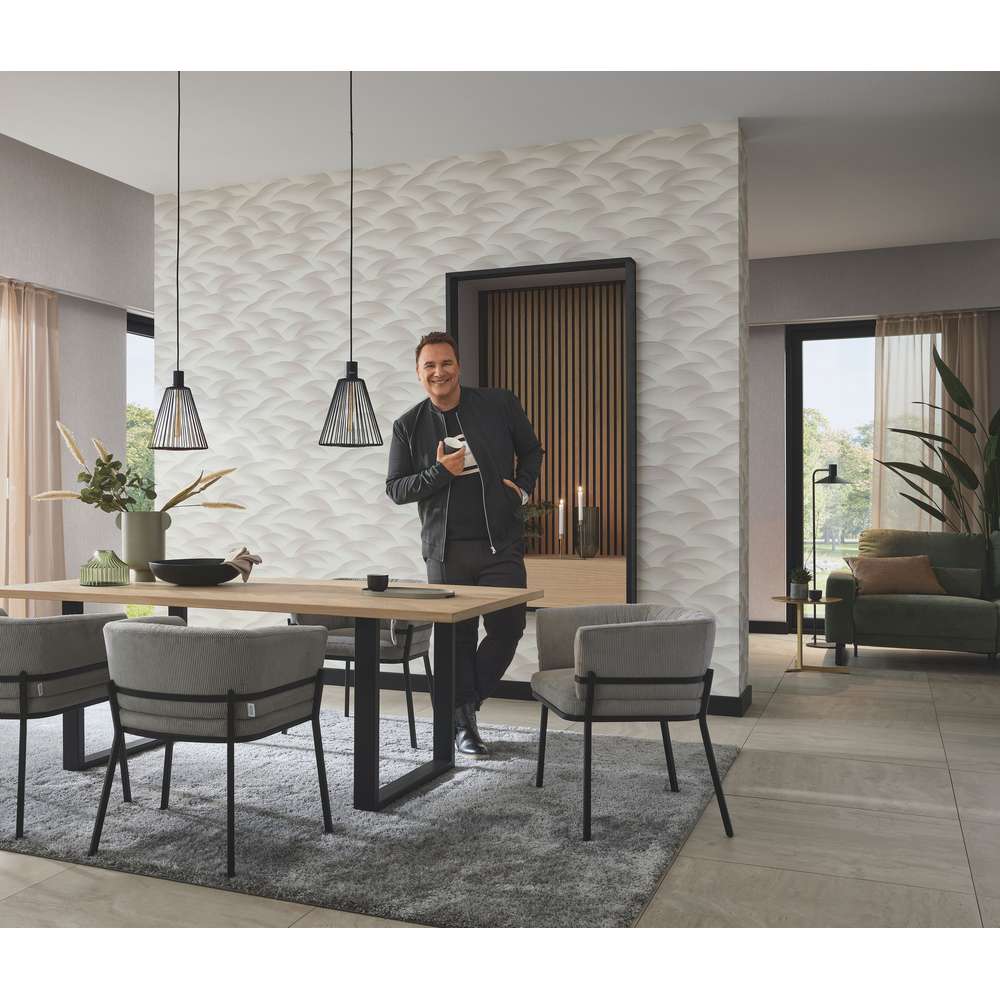 Erismann Fashion for walls 4 by Guido Maria Kretschmer 10372-38 Modern taupe