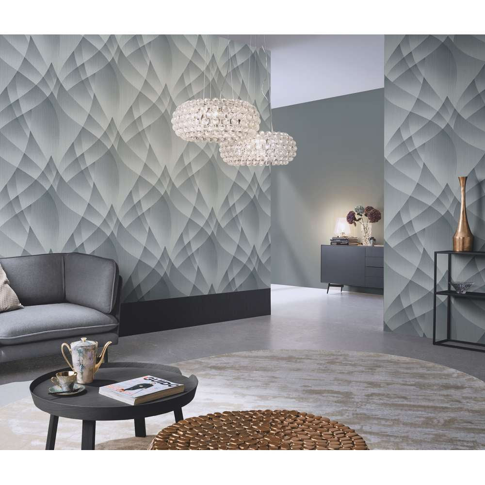 Erismann Fashion for walls 4 by Guido Maria Kretschmer 10374-29 modern silber