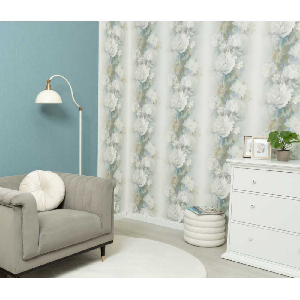 Erismann Aurora Vlies Tapete 10513-08 Floral blau