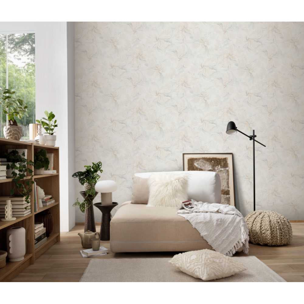 Erismann Aurora Vlies Tapete 10514-02 Floral beige