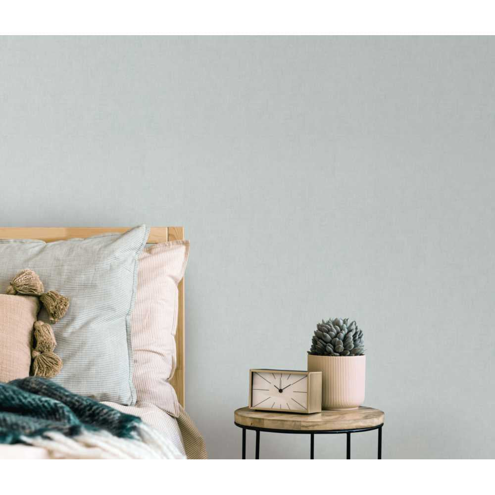 Erismann Aurora Vlies Tapete 10539-43 Uni blau