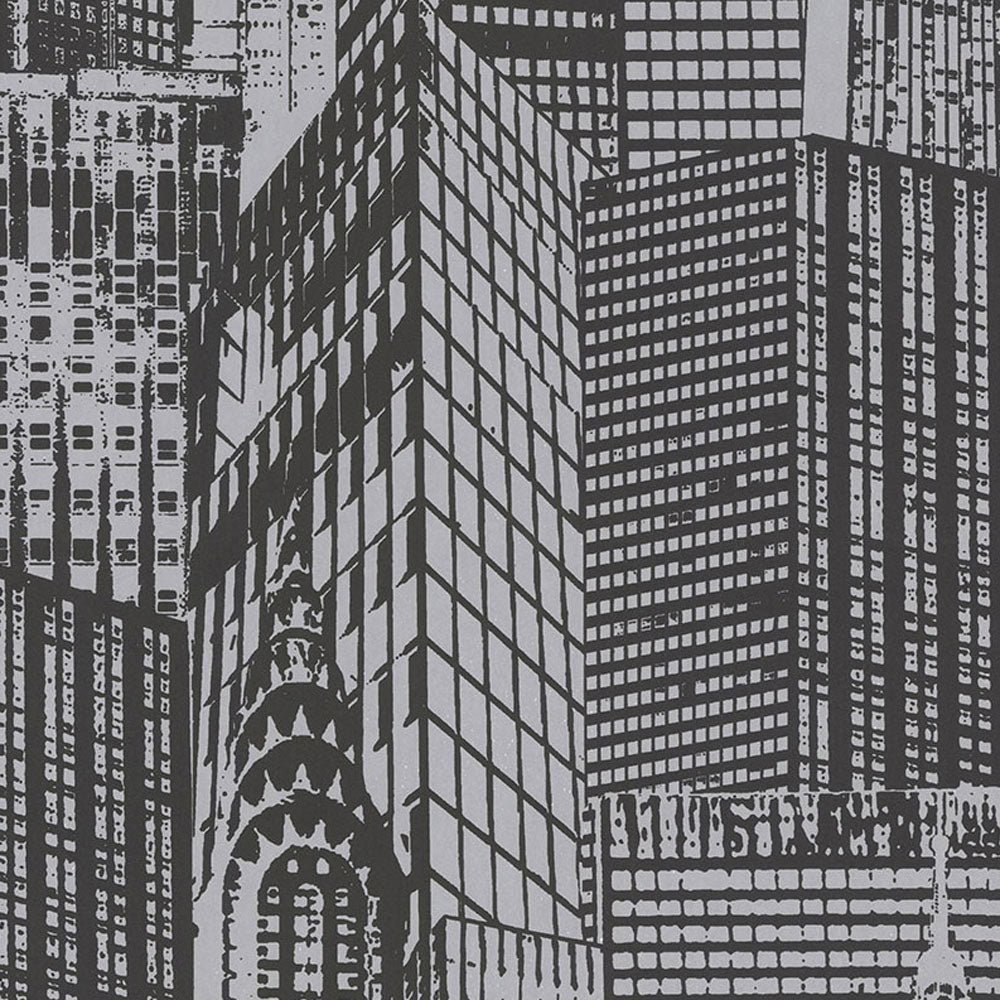 A.S. Creation Black & White 2 Vlies Tapete 252821 Modern schwarz silber