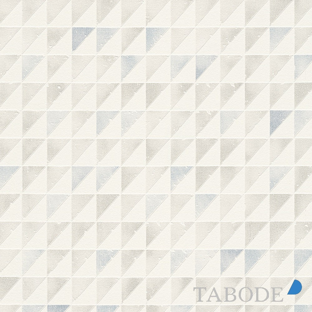 A.S. Creation Schöner Wohnen Vlies Tapete 324561 Grafik blau grau weiß