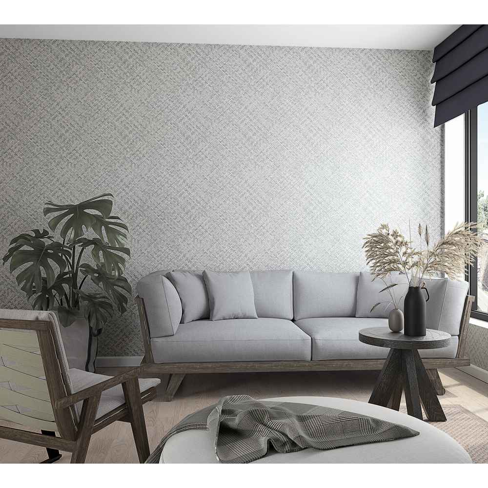 Marburg Botanica Vies Tapete 33314 Struktur grau