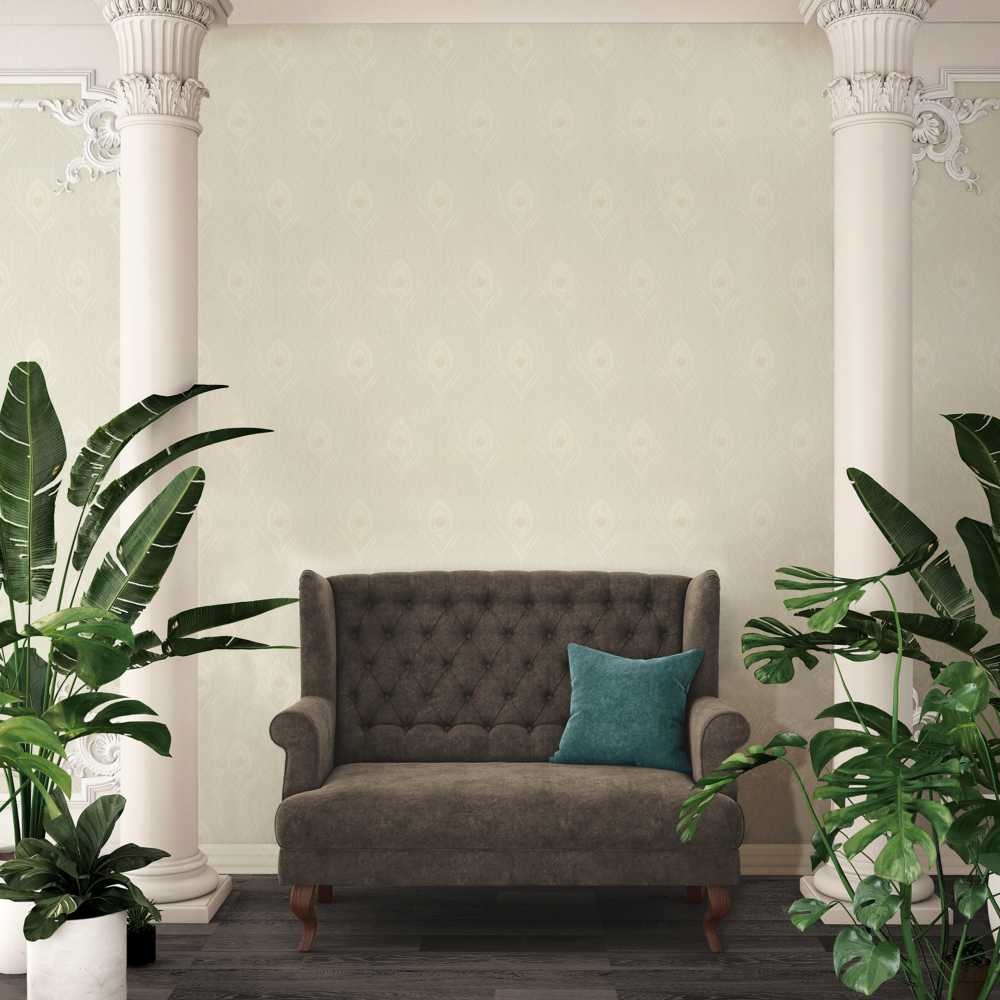 Architects Paper Absolutely Chic Vlies Tapete 36971-1 Modern Grafisch metallic grau beige