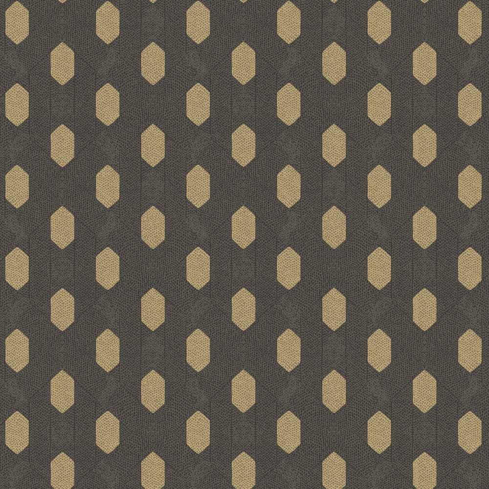 Architects Paper Absolutely Chic Vlies Tapete 36973-5 Modern Grafisch metallic schwarz braun