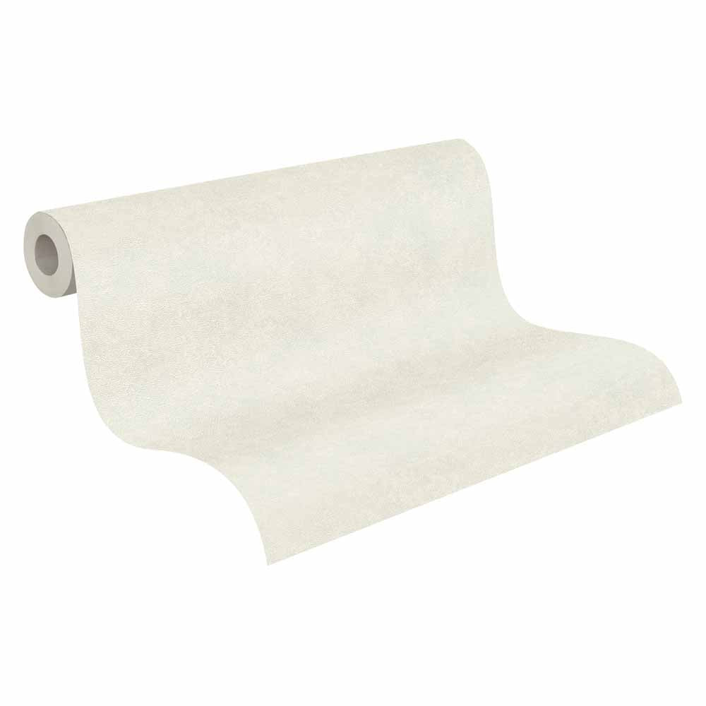 A.S. Creation Asian Fusion Vlies Tapete 374675 Modern Uni creme weiß