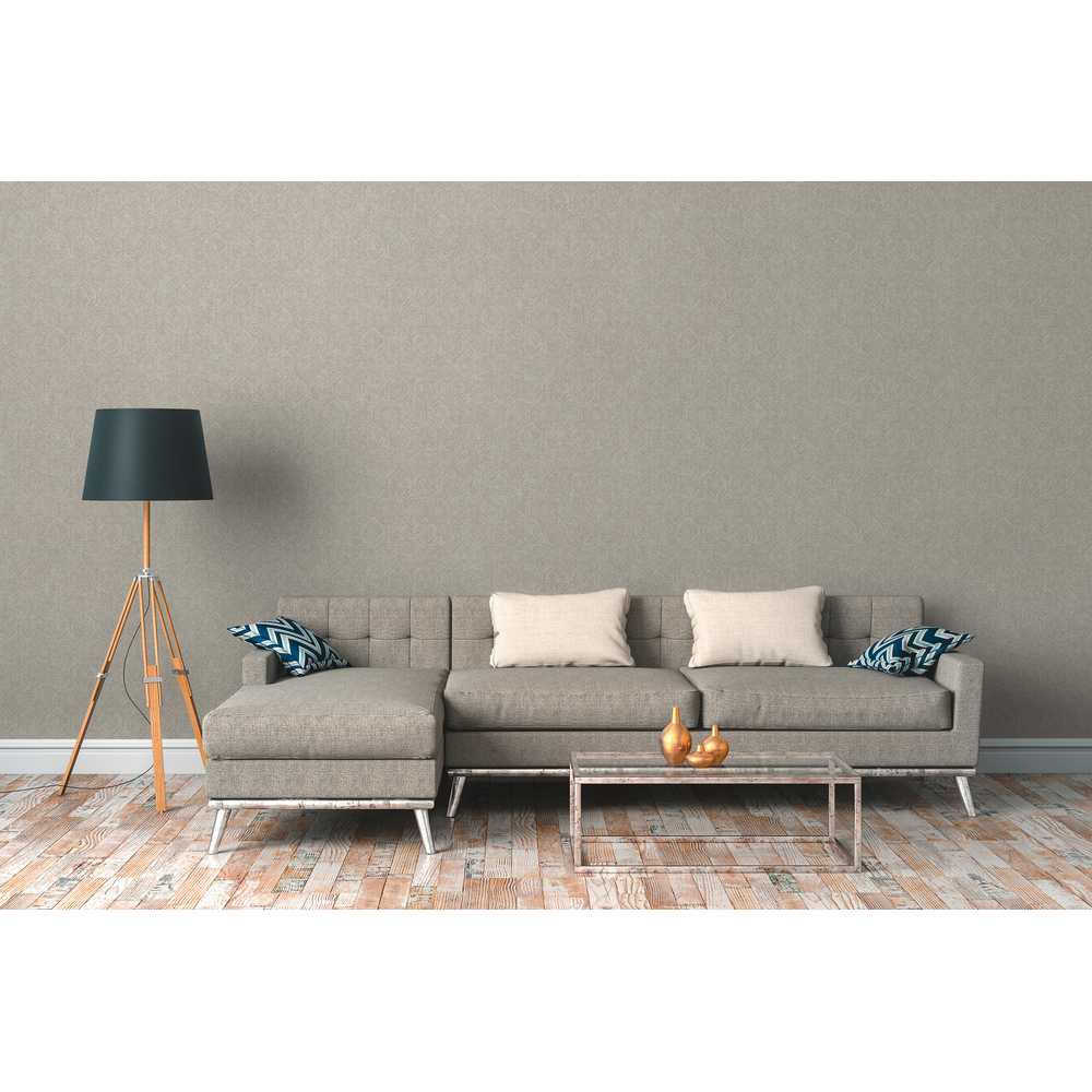 A.S. Création Cuba Vlies Tapete 380222 Natur Grafik Classic braun