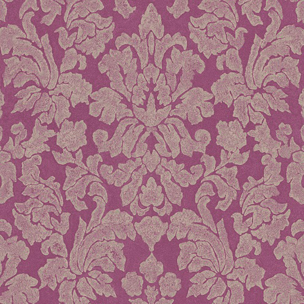 Rasch Belleville Vlies Tapete 441468 Barock lila beige