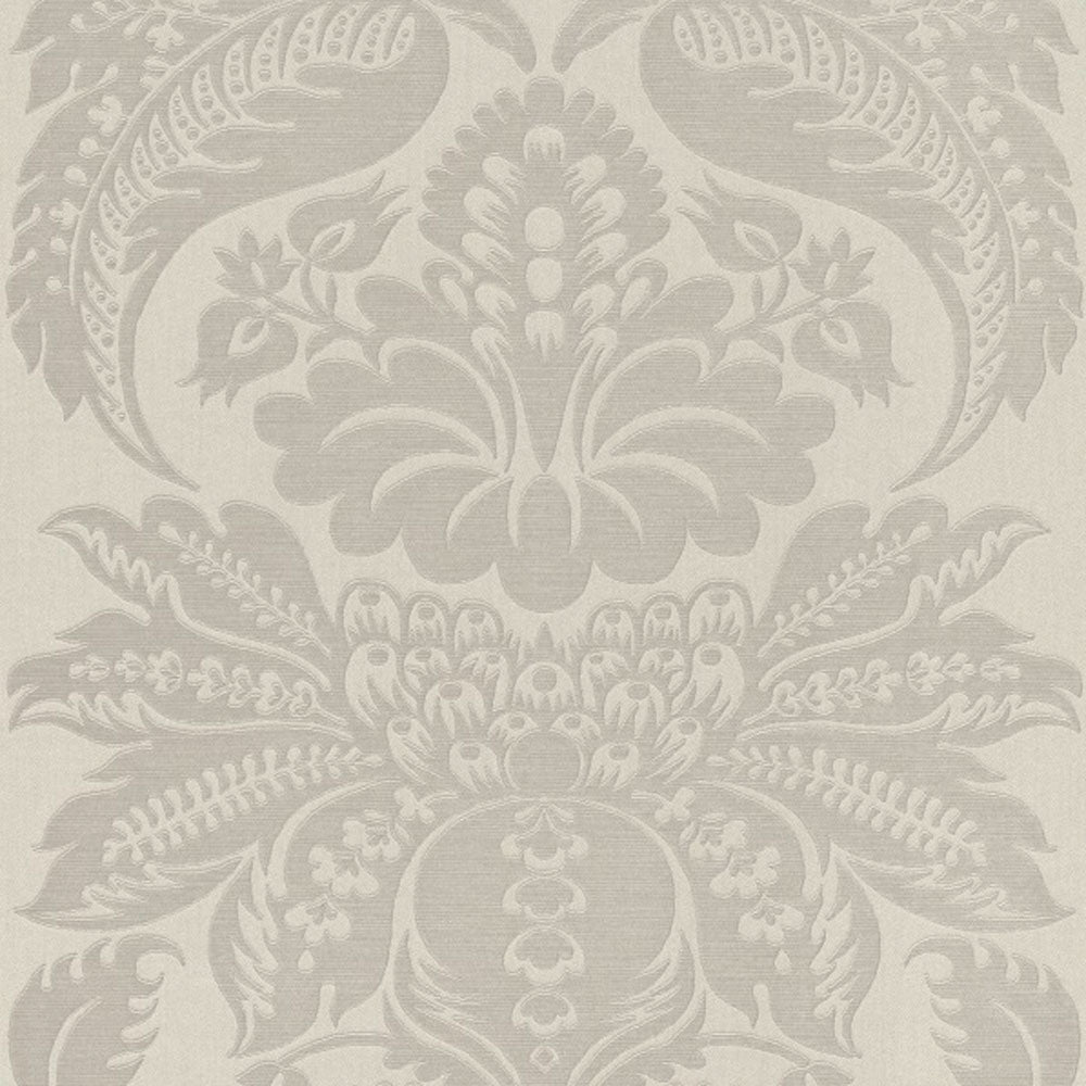 Rasch Trianon 11 Vlies Tapete 515244 Barock grau silber