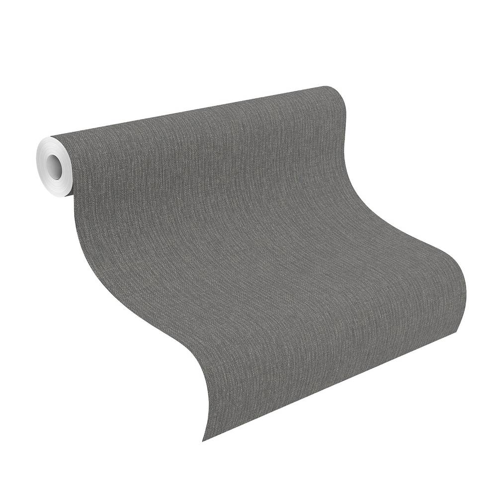 Rasch Highlands Vlies Tapete 550481 Uni braun