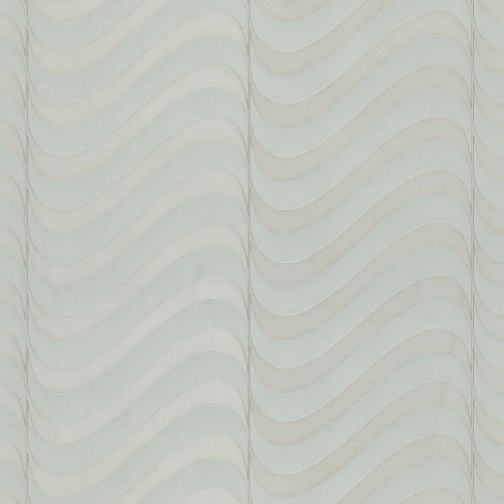 Marburg Opulence 2 Vlies Tapete 56001 Welle grau silber metallic