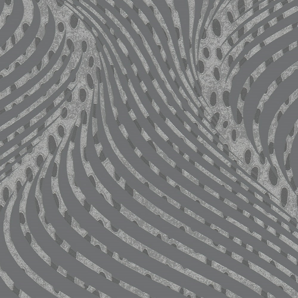 Marburg La Veneziana 3 Vlies Tapete 57905 Grafisch grau metallic