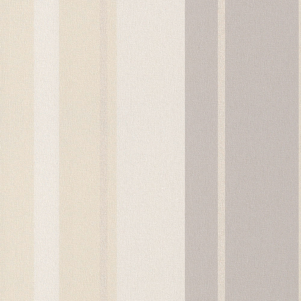 Rasch Gentle Elegance Vlies Tapete 725117 Streifen weiß beige grau