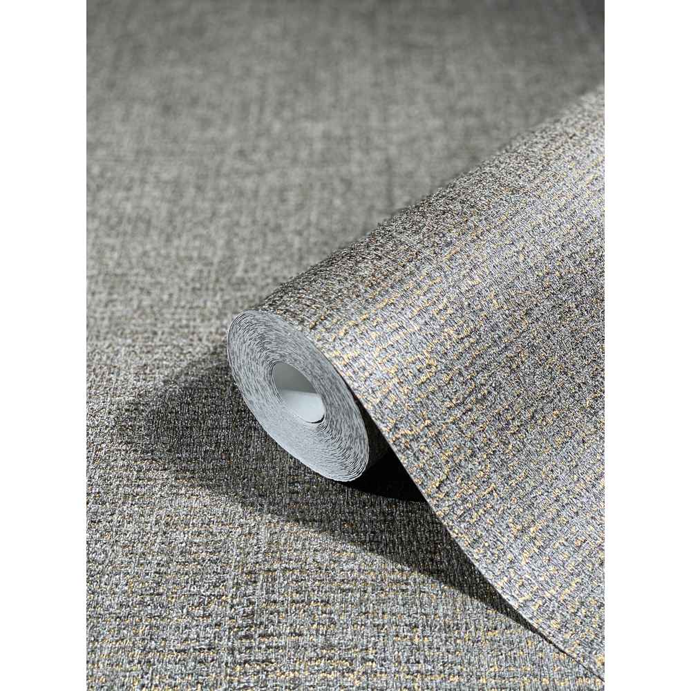 Marburg Natural Opulence Vlies Tapete 85736 Uni Struktur braun gold metallic