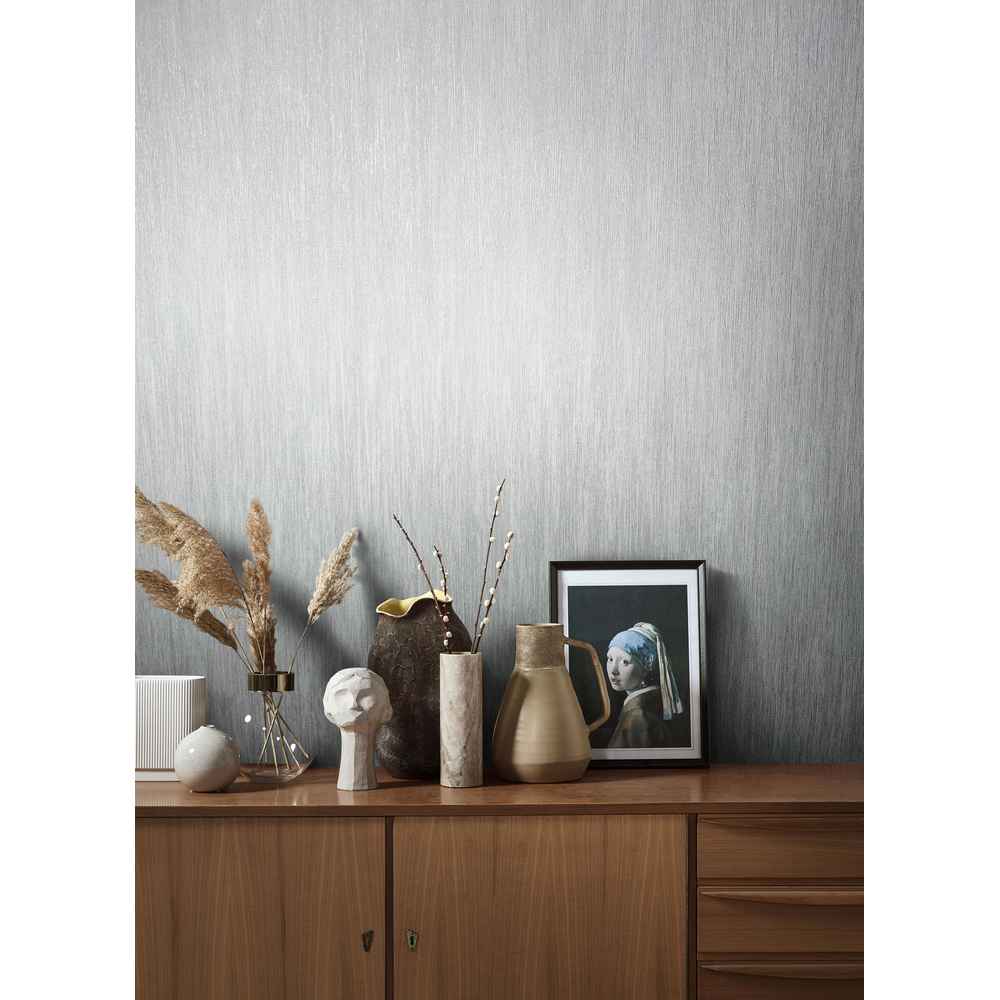 Marburg Natural Opulence Vlies Tapete 85757 Uni Modern grau