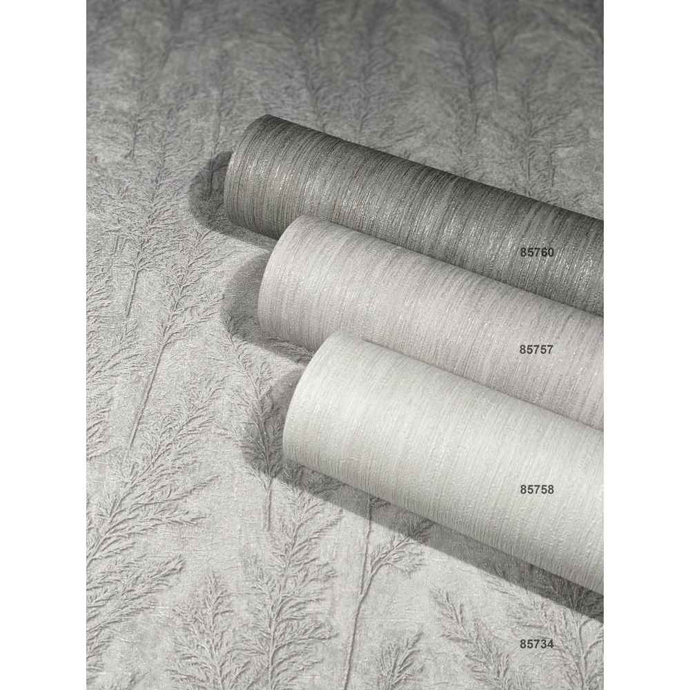 Marburg Natural Opulence Vlies Tapete 85757 Uni Modern grau