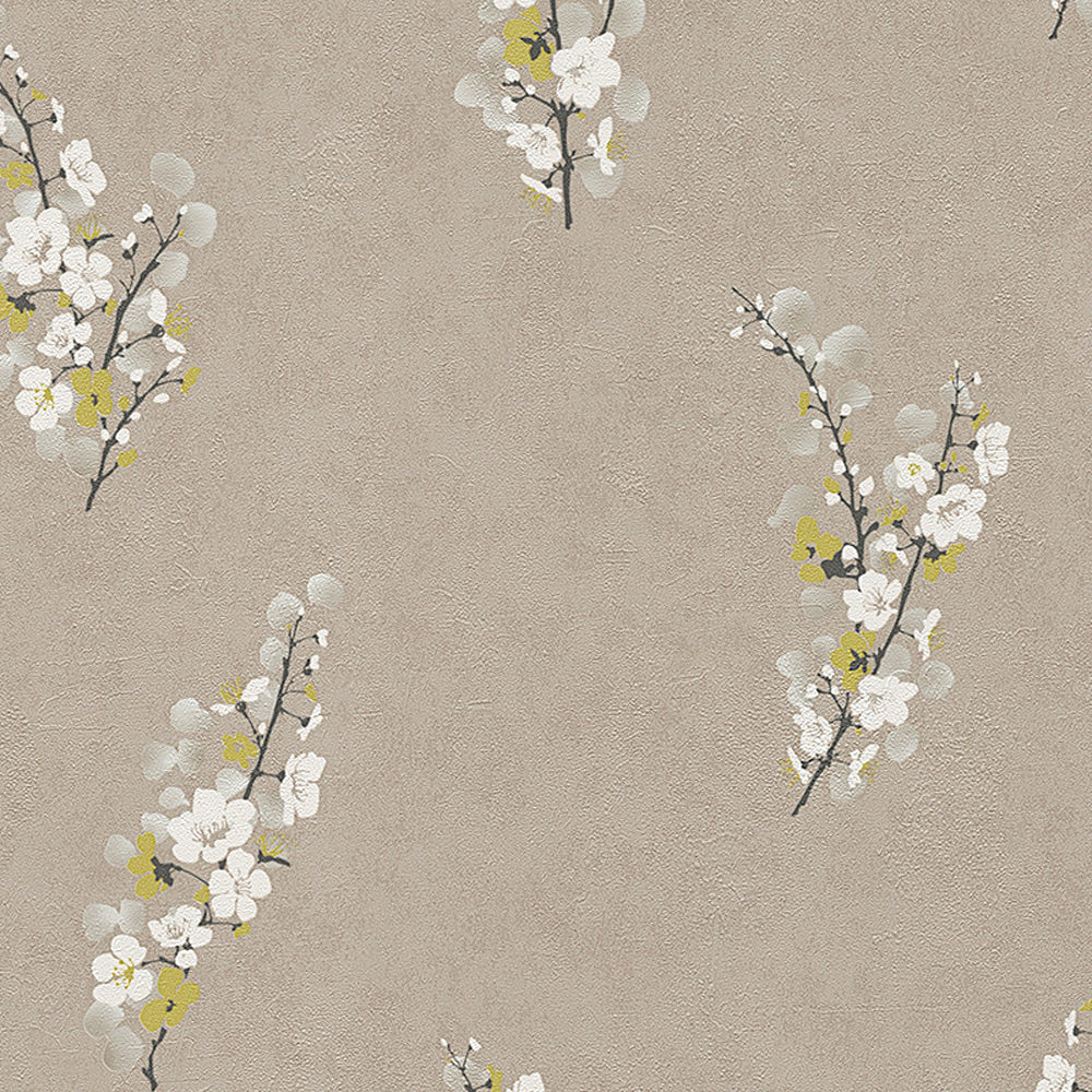 A.S. Creation Andora Vlies Tapete 953221 Floral braun grün schwarz