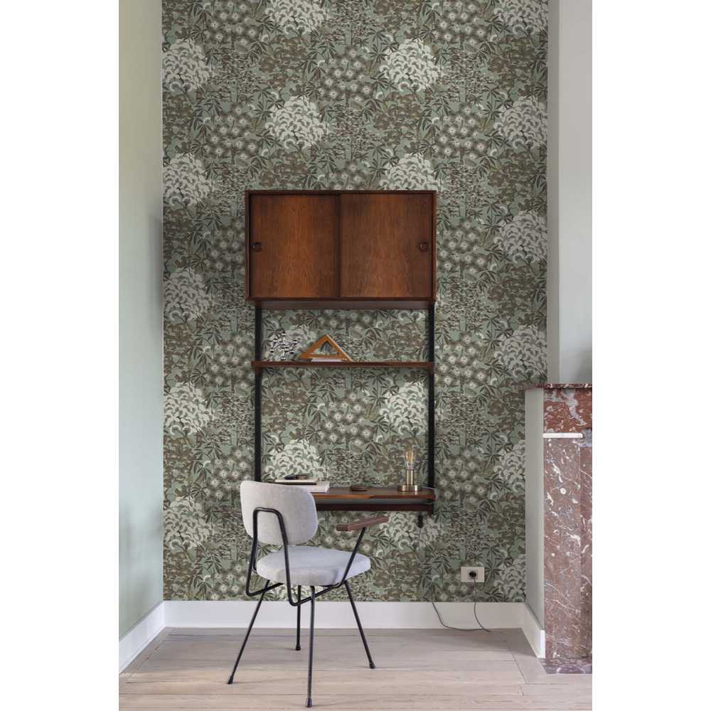 Grandeco Ciara Vlies Tapete A63002 Floral grün