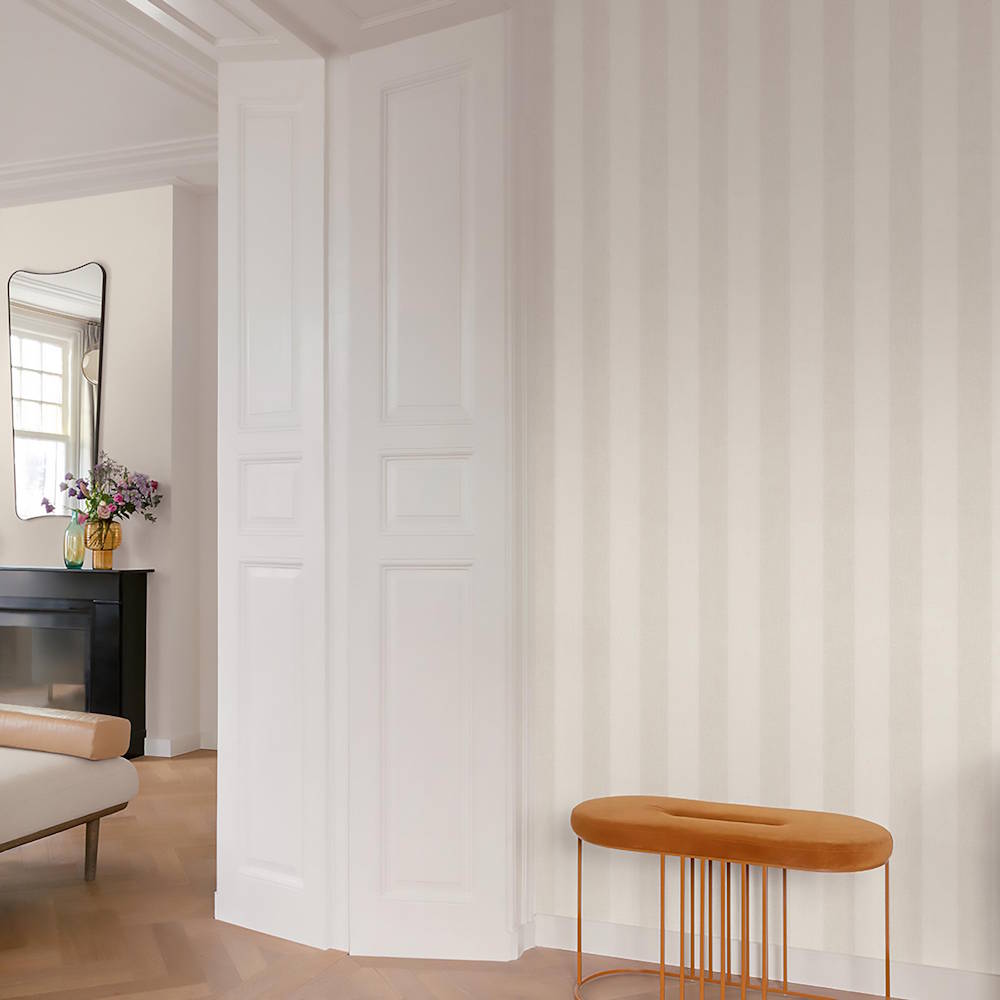 Grandeco Atmosphere Vlies Tapete AT4002 Streifen beige