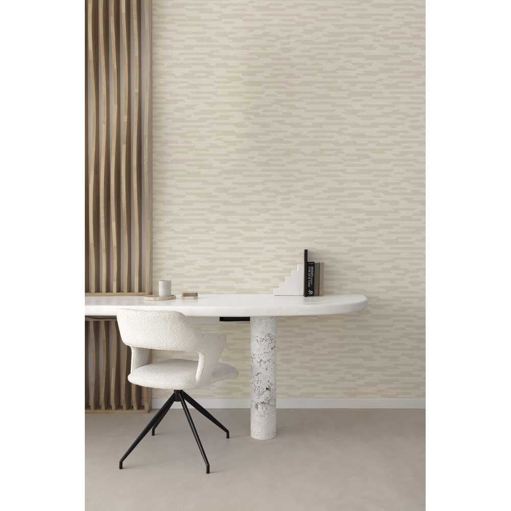 Grandeco Belize Vlies Tapete BZ3215 Grafisch beige