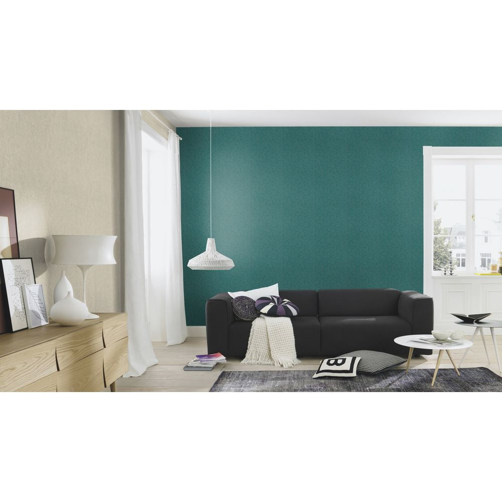 Rasch Highlands Vlies Tapete 550023 Uni grau