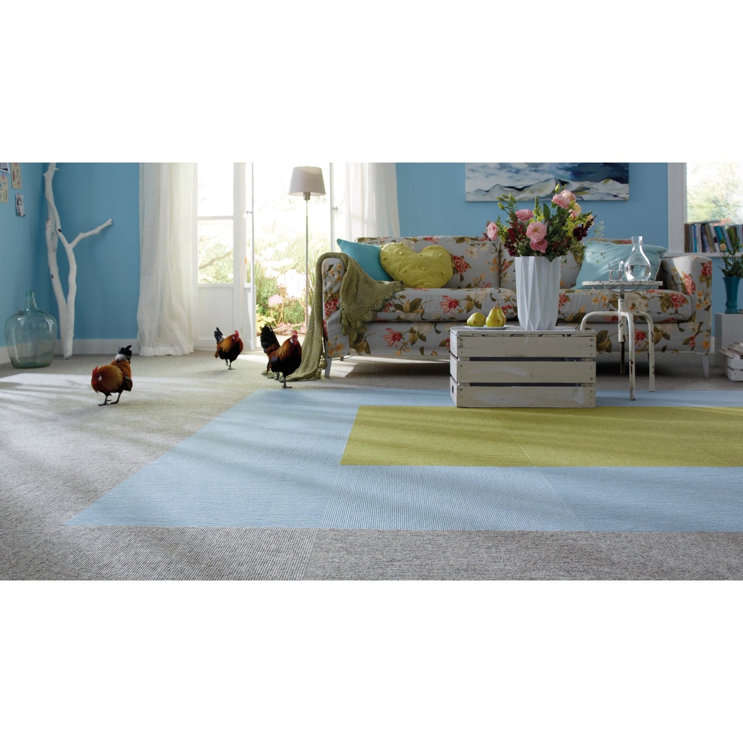 Tretford Interland, Fliese Farbe 611 Birne