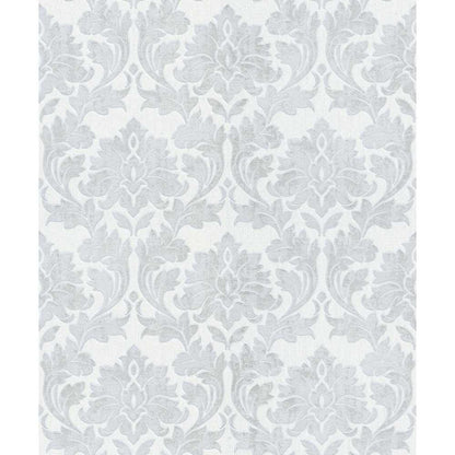 Erismann Timeless Vlies Tapete 1007031 Barock weiß grau Glitter