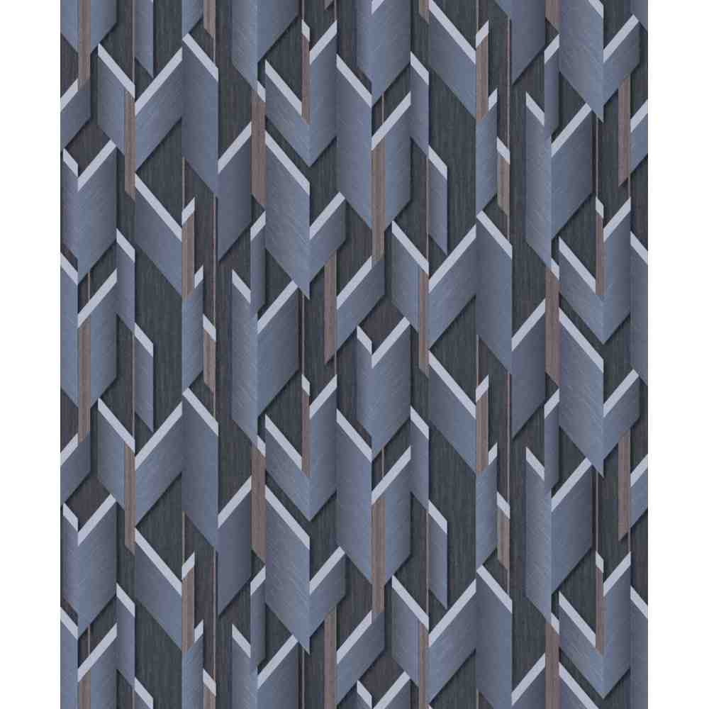 Erismann Fashion for walls 2 Vlies Tapete 10145-08 Muster/Motiv blau