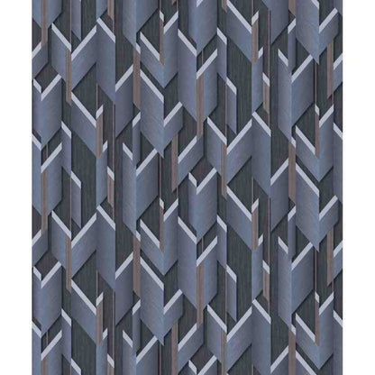 Erismann Fashion for walls 2 Vlies Tapete 10145-08 Muster/Motiv blau