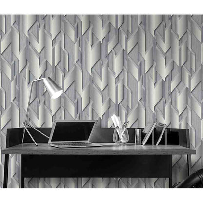 Erismann Fashion for walls 2 Vlies Tapete 10145-10 Muster/Motiv grau