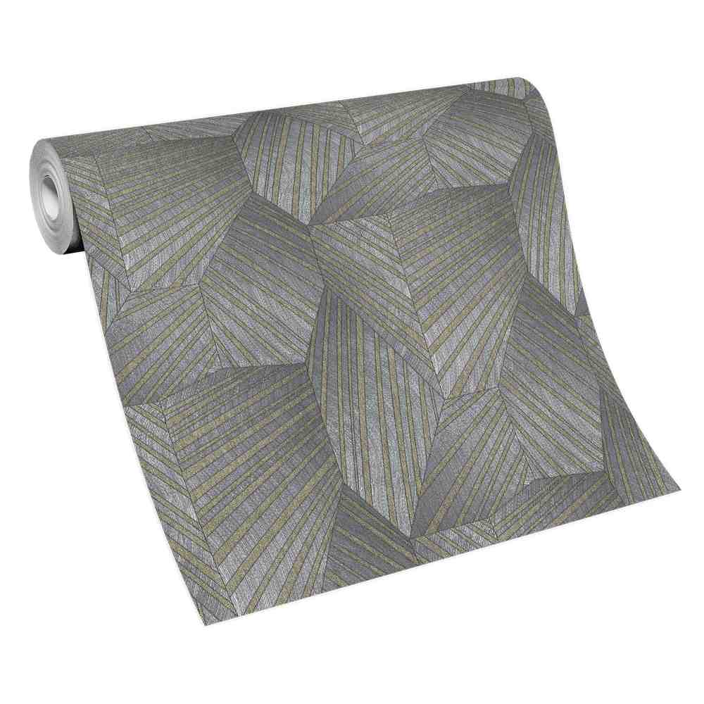 Erismann Elle Vlies Tapete 10152-10 / 12080-10 Muster/Motiv grau