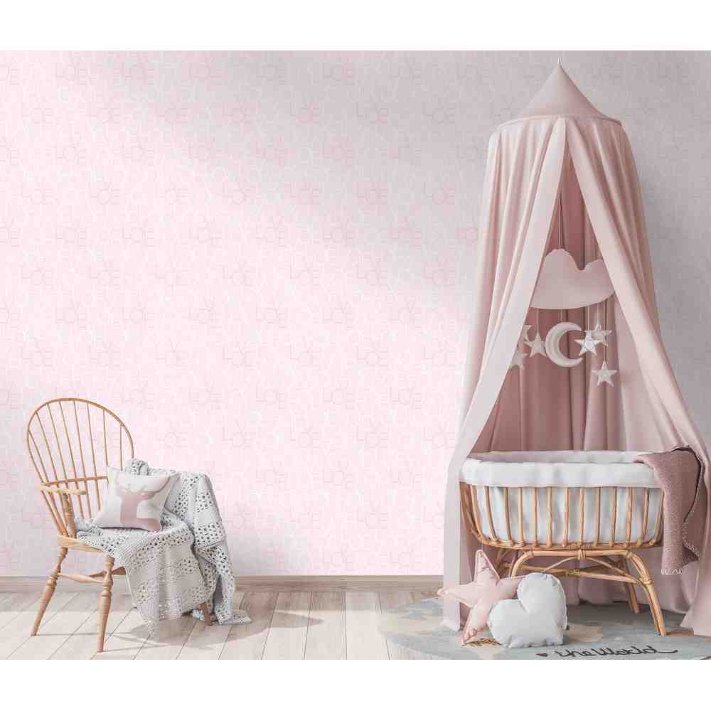 Erismann Sweet and Cool Vlies Tapete 10165-23 Muster/Motiv rose