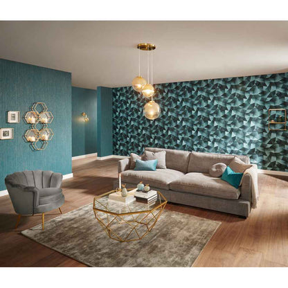 Erismann Fashion for walls 3 by Guido Maria Kretschmer  1021619 Muster/Motiv türkis