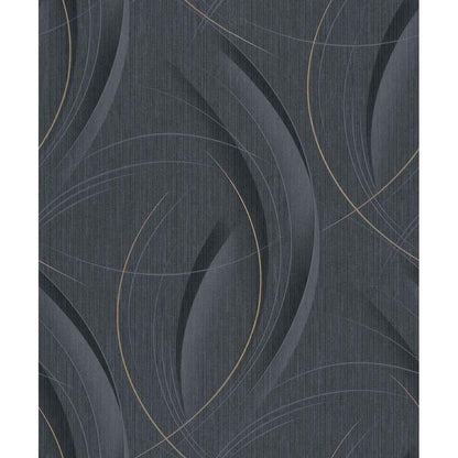 Erismann Fashion for walls 3 by Guido Maria Kretschmer  1021815 Streifen/Wellen schwarz