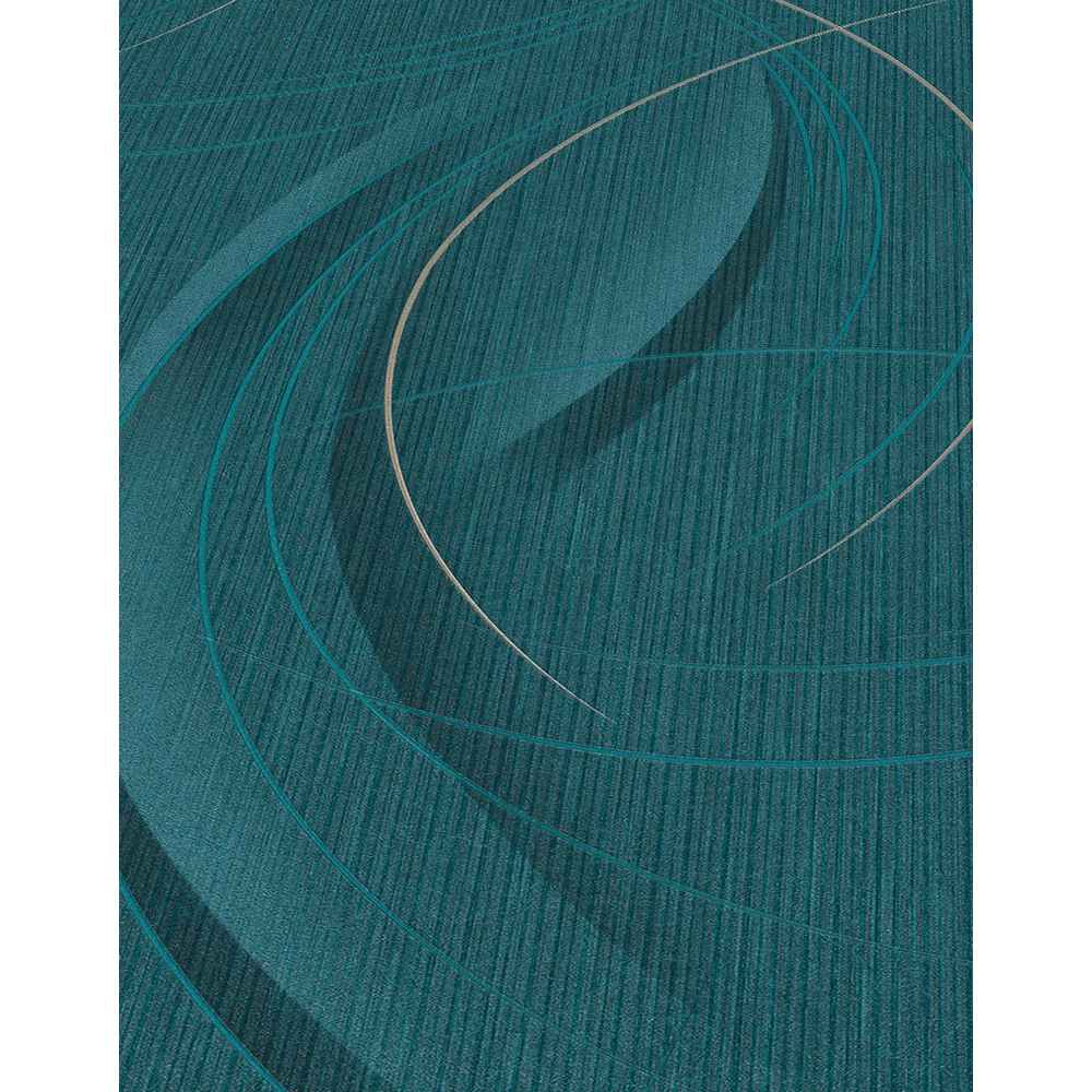 Erismann Fashion for walls 3 by Guido Maria Kretschmer  1021819 Streifen/Wellen türkis