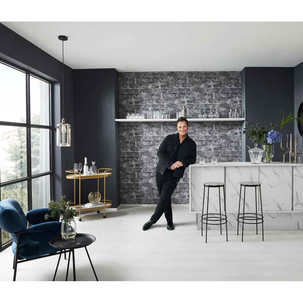Erismann Fashion for walls 3 by Guido Maria Kretschmer  1022215 Muster/Motiv schwarz
