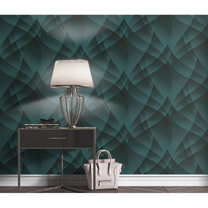 Erismann Fashion for walls 4 by Guido Maria Kretschmer  10374-18 modern türkis