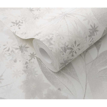 Erismann Secret Garden Vlies Tapete 10506-31 Floral grau