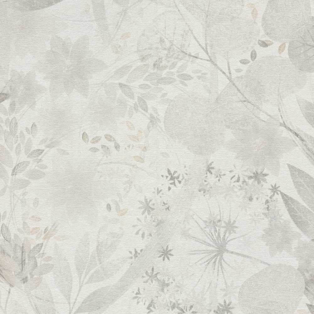 Erismann Secret Garden Vlies Tapete 10506-31 Floral grau