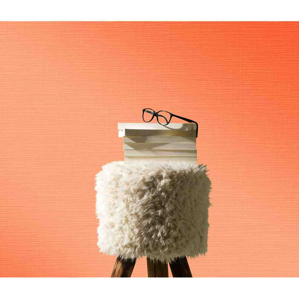 Erismann Novara Vlies Tapete 13082-04 Uni orange