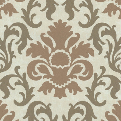 P+S Carat Vlies Tapete 13343-50 Barock beige bronze metallic