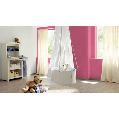 Rasch Kids & Teens III Papier Tapete 247466 Uni Pink