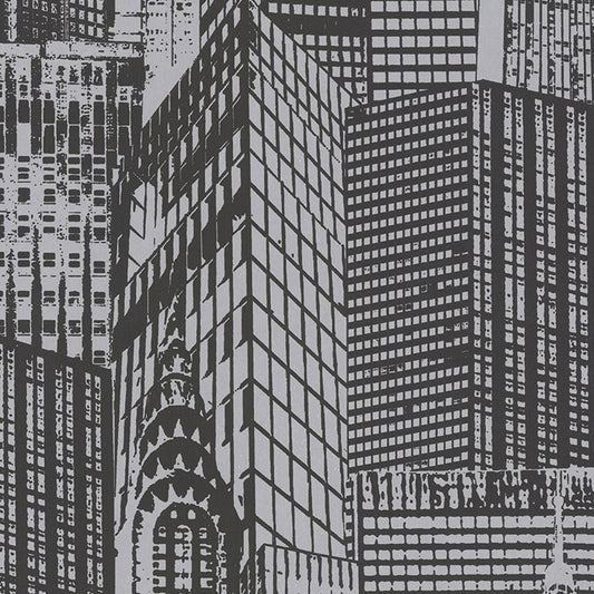 A.S. Creation Black & White 2 Vlies Tapete 252821 Modern schwarz silber