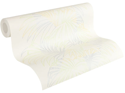 A.S. Creation Reflection Vlies Tapete 319983 Floral weiß bunt metallic